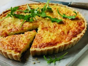 Cheese & Onion Tart with Caramelised Onion Marmalade - Tracklements